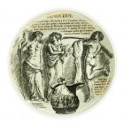 Oinochoe Plate for Martini & Rossi
