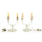 Glass Candleholder Lamps