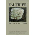 Fautrier - Exhibition Poster Galerie Di Meo - 1986