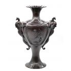Meji Bronze Amphora