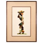 African Butterfly Woman