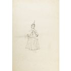 Woman in Folk Dress