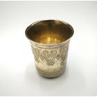 Silver Vodka Shot Glass