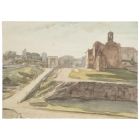 View of Ancient Rome from the Colosseum