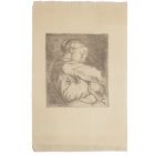  Woman with baby in her arms