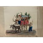 Wagon with Neapolitans