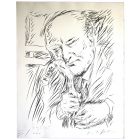 Portrait of Giuseppe Ungaretti