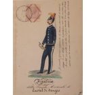 Figure for the marching band of Castel di Sangro - Abruzzo