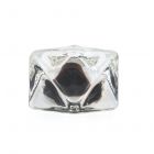 Glass Triangular Ashtray