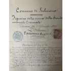 Figurino della Divisa della Banda musicale Comunale