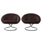 Pair of Armchairs by Giotto Stoppino