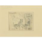 Figures and the castle