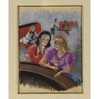Girls at the bar