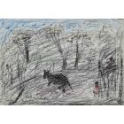 Landscape with Mule