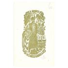 Ex Libris Dr. Kovacs Karoly