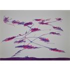 Abstract Violet Composition 