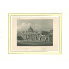 Ancient View of Saint Peter - Rome