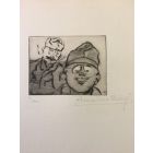 Otto et Fritz - from "Le Croquis du Front Italien"