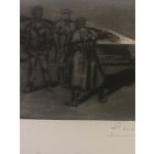 Dans Le Fort - from "Le Croquis du Front Italien"