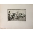 Volontaires Cyclistes - from "Le Croquis du Front Italien"