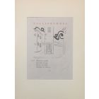 Illustration from "Calligrammes"