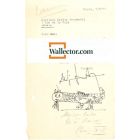 Letter with Original Lam's Sketch