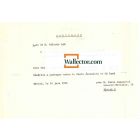Correspondance by W.Lam to N.Jacometti 
