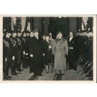 Arrival of Stojadinovic and reception of Mussolini
