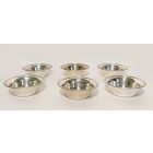 Six Small Silver Cups 
