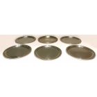 Set of Six Silver Dishes