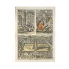 Slave flayed, Slave fighting against a Mexican minister, Vitzliputzli Temple