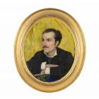 Portrait of Young Man with Mustache