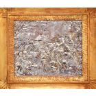 Silver Bas-Relief with Baptism Scene