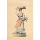 Woman with baskets