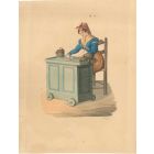 Napolitan woman at work
