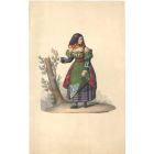 Female figure of XIX century