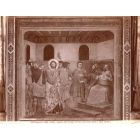 Jesus Christ in front of Caifas  by Giotto - Vintage Photograph