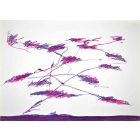 Abstract Violet Composition