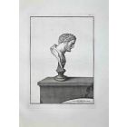 Profile of Ancient Roman Bust