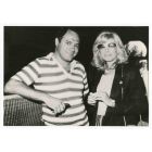 Vintage Portrait of Monica Vitti and Carlo Verdone