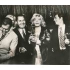 Colleective portrait of Monica Vitti, Alberto Sordi, Nino Manfredi and Ugo Tognazzi