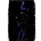 Blue Figure in Dark Night