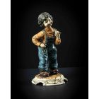 Vintage Ceramic Child Sculpture 