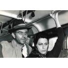 Vintage Portrait of Anna Magnani with Gian Maria Volonté