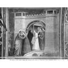 S. Joachim an S.Anna - Vintage Photo Detail of the Cappella degli Scrovegni - Padova (Italy)