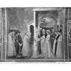 The Marriage of the Virgin - Vintage Photo Detail from the Cappella degli Scrovegni - Padova (Italy)