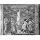 The Crucifixion - Vintage Photo Detail of the "Cappella degli Scrovegni" (Padova, Italy)