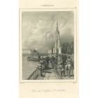 Ancient View of the Tour de l'Eglise St. Nicolas