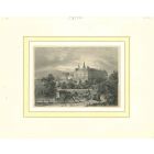Ancient View of Kloster Braunau