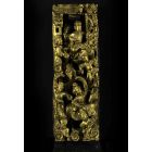 Vintage Golden Chinese Wood Decoration